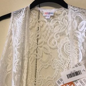 Lularoe WHITE LACE Joy